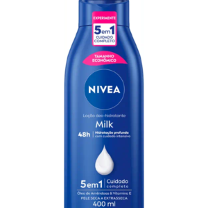 NIVEA - Loção Corporal HIDRATANTE MILK 400ml